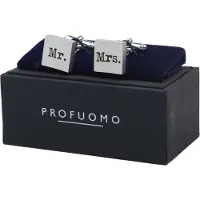Profuomo Manschettenknöpfe Mr. & Mrs