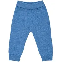Sense Organics Strickhose Wolle, blau, 74