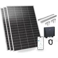 Sunshare Ray Lite 600W Balkonkraftwerk Leichtes Solarsystem Mit Halterung
