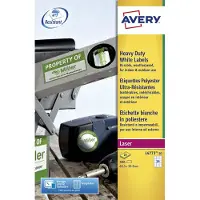 Sans marque Polyester Sheets L477320 Mehrzwecketiketten Für Laserdrucker 63.5x33.9 Mm