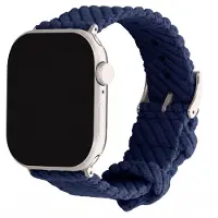 IMoshion Cord Armband für Apple Watch | 38/40/41/42 mm - Dunkelblau