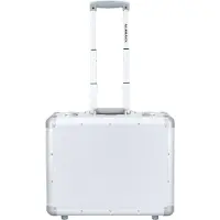 Alumaxx Business Trolley GALAXY, mit Tragegriff und Rollen, 1 Fach, silber