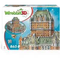 Wrebbit 3D Puzzle - Château Frontenac - 865 Teile - Bauset