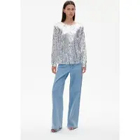 Baum und pferdgarten Jury Top Silver Mermaid Größe: XS | Longsleeves Outlet | Damen | Grau