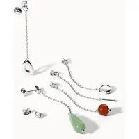 Purelei Magma Ohrringe Silver Größe: OS | Ohrringe Outlet | Damen | Grau