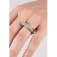 Purelei Square Ring Silver / 54 Größe: 54 | Ringe Outlet | Damen | Grau
