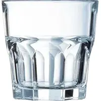 Arcoroc GRANITY Whiskybecher - 16 cl - (Ø 7 x 7,5cm) - ungeeicht, 6er Set
