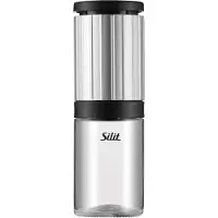 Silit Piccante Gewürzmühle Schwarz / Grau