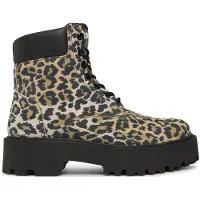 Tommy Hilfiger Schnürschuhe Tjw Platform Cheetah Boots EN0EN03140 Braun 40