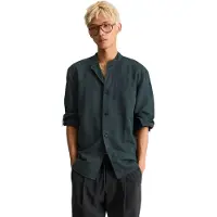 Marc o'polo Marc OPolo DENIM Langarmhemd "aus Leinen und Bio-Baumwolle"