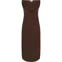 KAFFE CURVE Midikleid "Damen Kleid KCdiddie"