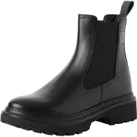 Tamaris 25476 Damen Stiefeletten - elegante Stiefelette schwarz