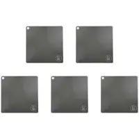 ISTOVO 5X Induktion Kochfeld Matte Rutschfeste Induktion Kochen Platte Matte Silikon WäRme Isolierte Matte Wiederverwendbare KüHlschräNke und ÖFen B.