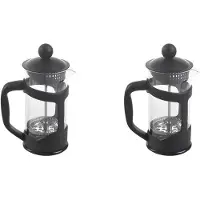 ISTOVO 2X Franzoesische Kaffee Maschine Klein Franzoesische Presse Fuer Morgen Kaffee die Aromatisierte Kaffee Maschine Hat eine Hervorragende Filter Wirkung