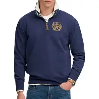 Superdry Gothic Varsity Halbreißverschluss-sweatshirt