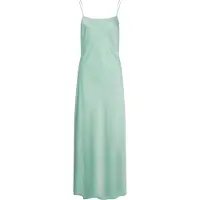 Kaffe Midikleid "Damen Kleid KAsadie", Damen, Gr. 34, N-Gr, blau (dusty aqua cc), Obermaterial: 100% Polyester PES., Kleider Midikleid