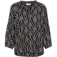 Kaffe Langarmbluse "Damen Bluse langarm KAsigrid"