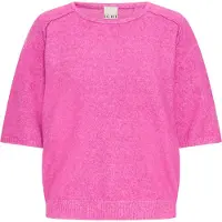 Ichi Kurzarmpullover "Damen Kurzarm-Bluse IHDASILA"