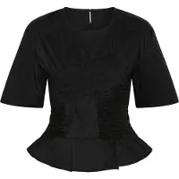 Culture Kurzarmbluse "Damen Bluse kurzarm CUajda"
