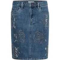 Kaffe Jeansrock "Damen Denimrock KAcastelia"