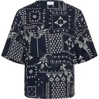 Saint tropez Kurzarmbluse "Damen Kurzarm-Bluse StephanieSZ"