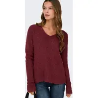 ONLY "ONLCAMILLA V-NECK L/S PULLOVER KNT NOOS" Materialmix, regular fit