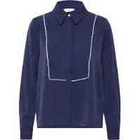 B.young Kurzarmbluse "Damen Kurzarm-Bluse BYIDALINE"