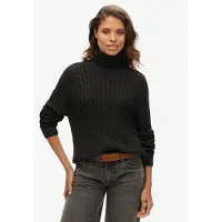 Superdry Slouchy Cable Rollkragenpullover