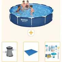 Bestway Steel Pro Rund - 366x76 cm - 4-teilig S22311