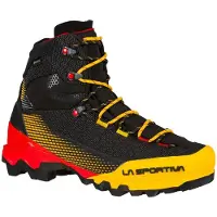 La Sportiva Aequilibrium ST GTX, Mountain Footwear, 36.5, Black/Yellow (Black) -