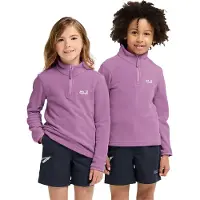 Jack Wolfskin Taunus 100 Half Zip K vivid orchid (H0133) 164