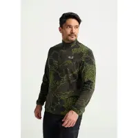 Jack Wolfskin Stehkragenpullover "PAW ERA 100 PRINT HZ M"