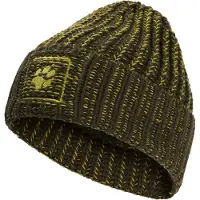 Jack Wolfskin Beanie "BADGE PAW BEANIE" Strickbeanie, warm, weich