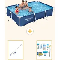 Bestway Steel Pro Rechteckig - 300x201x66 cm - 3-teilig S22717