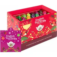 English Tea Shop ETS - BIO Tee Adventskalender 2026 "Christmas Countdown" rot, 25 Teebeutel