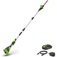 Greenworks POWERALL 24V Stab-Heckenschere 51cm Gen. II - 2Ah Akku