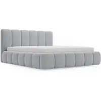 GRAINGOLD POLSTERBETT Cloud 200x200 Hellgrau