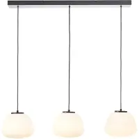 Philips Pendelleuchte 3-flammig Kaizen schwarz IP20 E27 dimmbar Geeignet für Normallampe