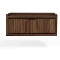 AX Living NACHTTISCH Nordiva 1S Warmia Walnut 40/21/35 cm – Hängend