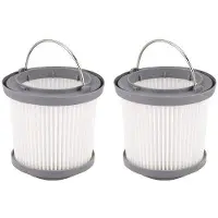 OEM Hochwertige Hepa-Filter-Set - Flexibel Pack von 2 - ABS - Effizient für Flächen 101-150 m² - Maße 8,2 x 7 x 8 cm