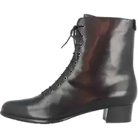 Everybody Bryonia Stiefeletten in Übergrößen Schwarz 58253N3254-001 große Damenschuhe, Größe:42.5