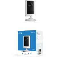 Ring Outdoor Camera 2K, Außenkamera, Netzstecker (neueste Gen.), Einfache Instal