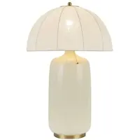 ELSTEAD Tischlampe Crosby, messing / gold, für Wohn- / Esszimmer, Metall, Vintage, Tischlampe