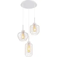 Globo Lighting LED Pendelleuchte, höhenverstellbar, 3-flammig, D 37,5 cm