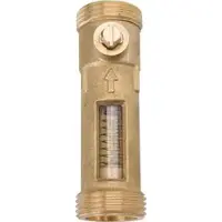 Markenprodukt Durchflussmesser Aussengewinde 3/4 ́ ́ Durchflussmenge 8 bis 28 l/min