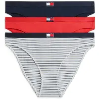 Tommy Hilfiger Underwear Slip "3 PACK BIKINI (EXT.SIZES)" Packung, 3 Stk. Logo am Bund, aus Baumwoll-Stretch