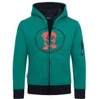 TROLLKIDS - Kids Sortland Jacket - Hoodie Gr 164 türkis