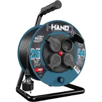 PLAST-ROL Handverlängerungskabel Trommel 25M 3X1,5Mm 16A 3680W Ip44