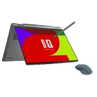 Lenovo Yoga 7 2-in-1 14 U7-32GB-1TB + Maus Intel Core Ultra 7 355 Prozessor LPE-Kerne bis zu 3,50 GHz P-Kerne bis zu 4,70 GHz, Windows 11 Home 64, 1 TB SSD M.2 2242 PCIe 4.0 QLC