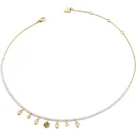 GUESS Jaipur Splendor 16-18" Beads & Charms Necklace